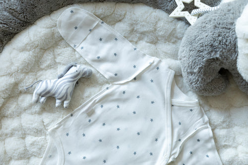 Outseam Bodysuit Grey Stars — detail view 2