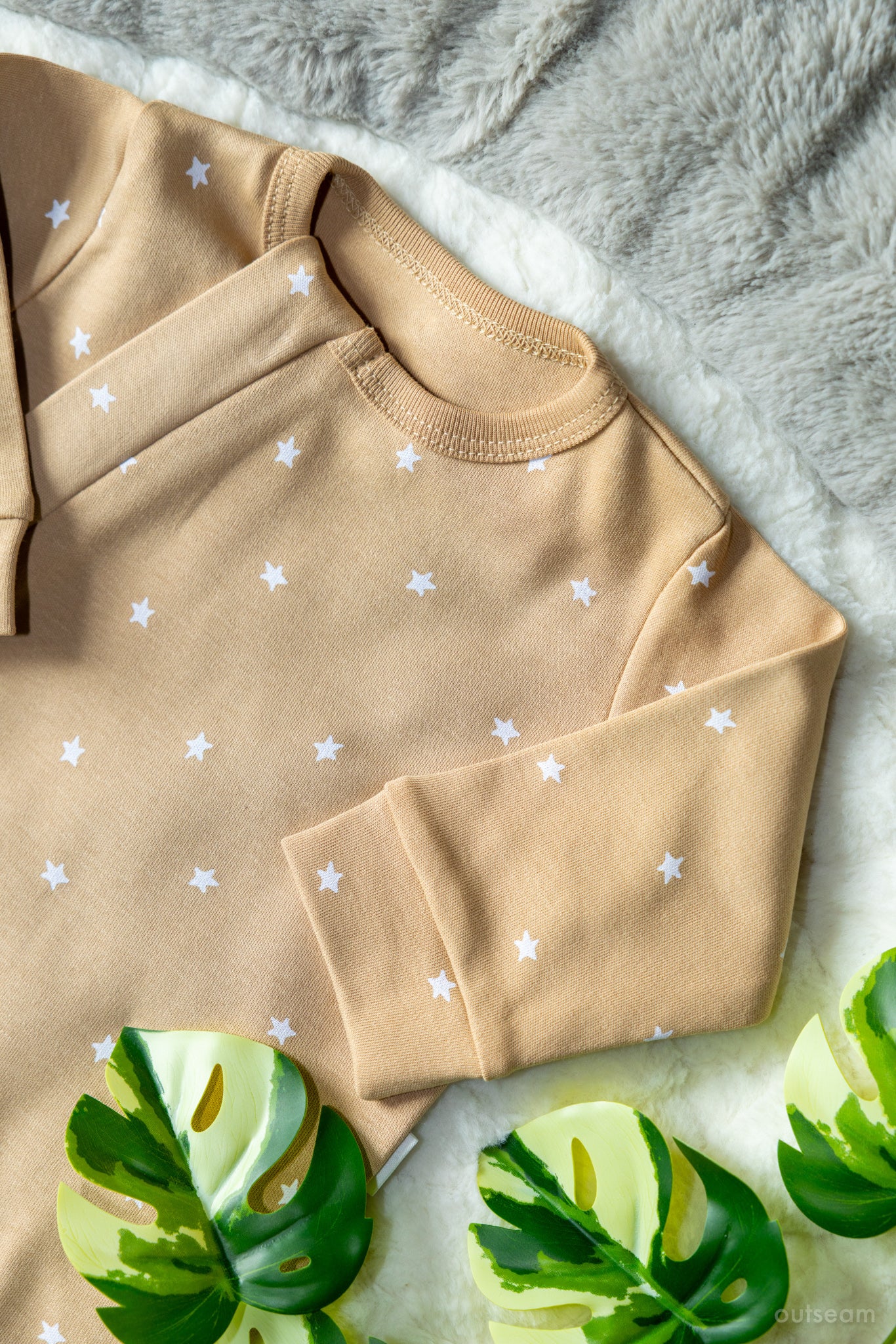 Outseam Romper Brown — detail view 3